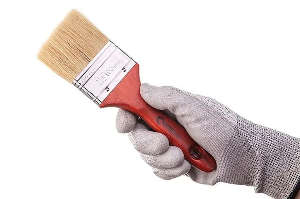 Пензель малярський плоский Intertool англійський 2.5" KT-1063 - фото 3