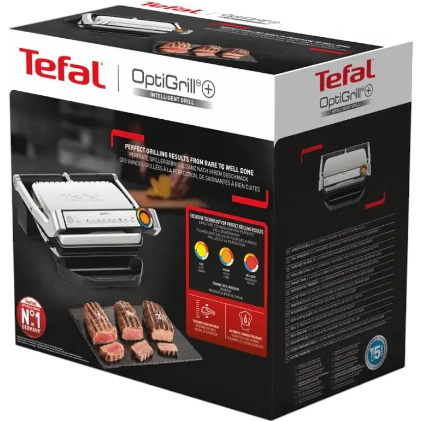 Гриль Tefal OptiGrill+ GC717D10 - фото 3