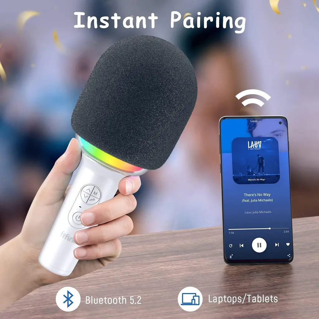 Мікрофон Fifine E2W Wireless White (E2W) - фото 5