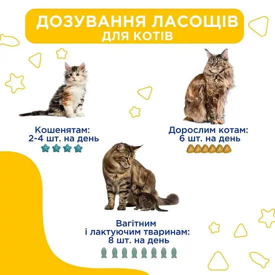 Ласощі вітамінізовані Modes Joy Cat з фруктами, морськими водоростями, таурином та L-карнітином для кошенят 35 г - фото 3