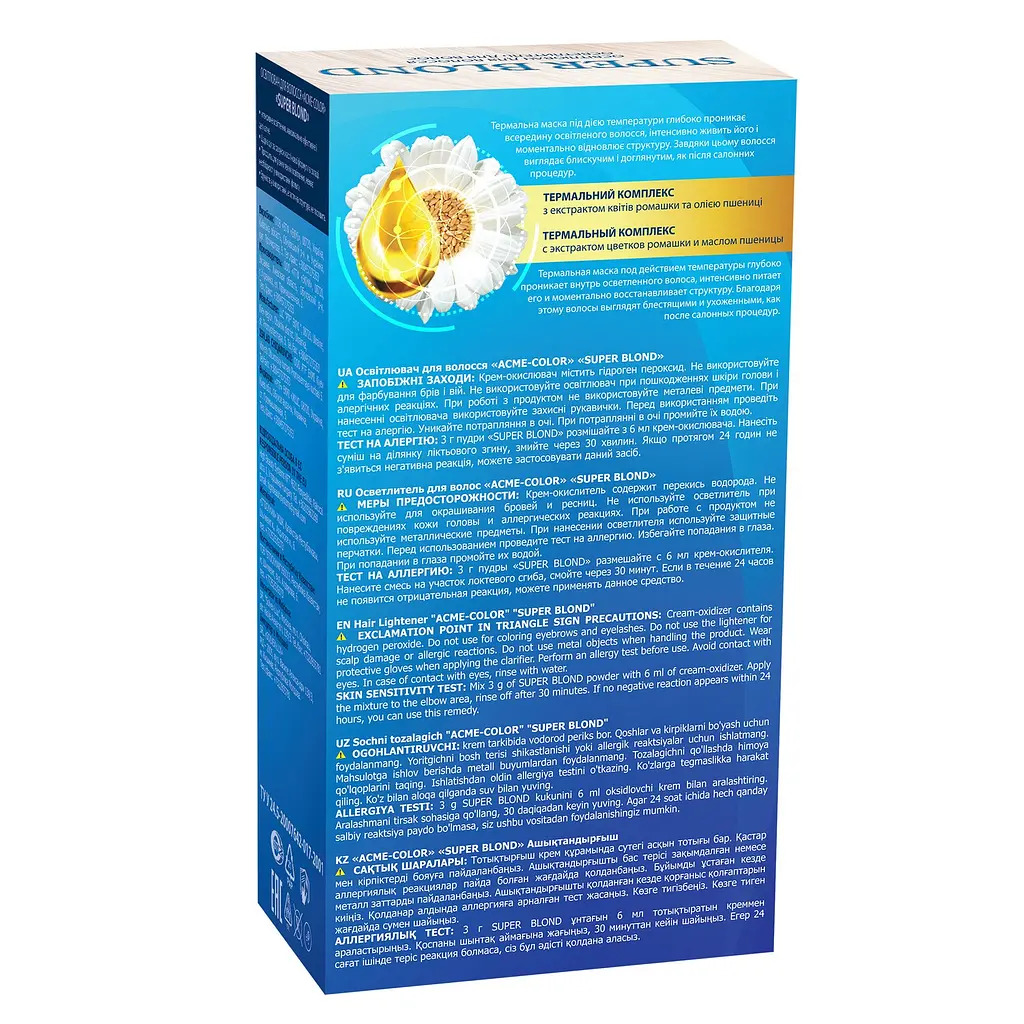 Освітлювач для волосся Acme Color Super Blond, 85 г - фото 2