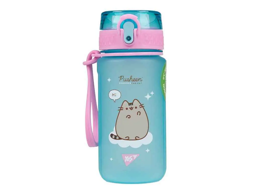 Пляшка для води YES Pusheen софт тач (708180) 500мл тритан