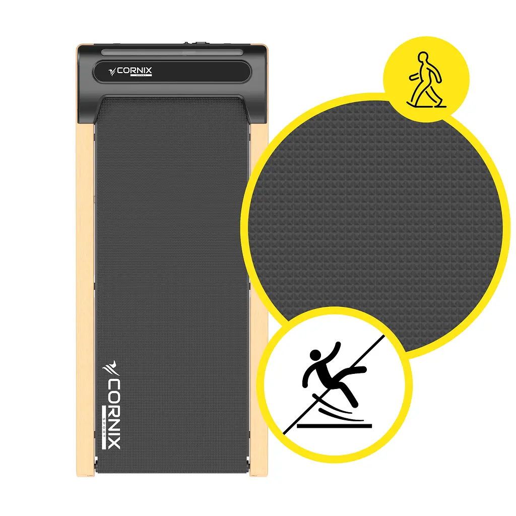 Беговая дорожка для ходьбы Cornix Diana Walking Pad Oak Wood - фото 3