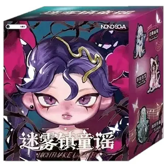 Колекційна фігурка 10/10 Toys NONO Sova-Nightmare Lullaby Series surprise box (HWD51701) - фото 3