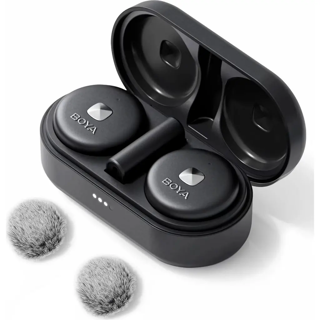 Мікрофонна радіосистема Boya Omic-U USB-C Black [102981] - фото 5