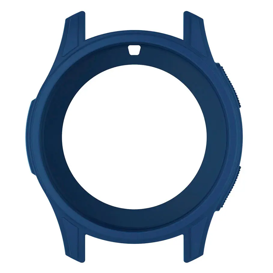 Силиконовый чехол Watchbands для Samsung Gear S3 Samsung Galaxy Watch 46mm – синий (WB0016CASEBLUE) - фото 2