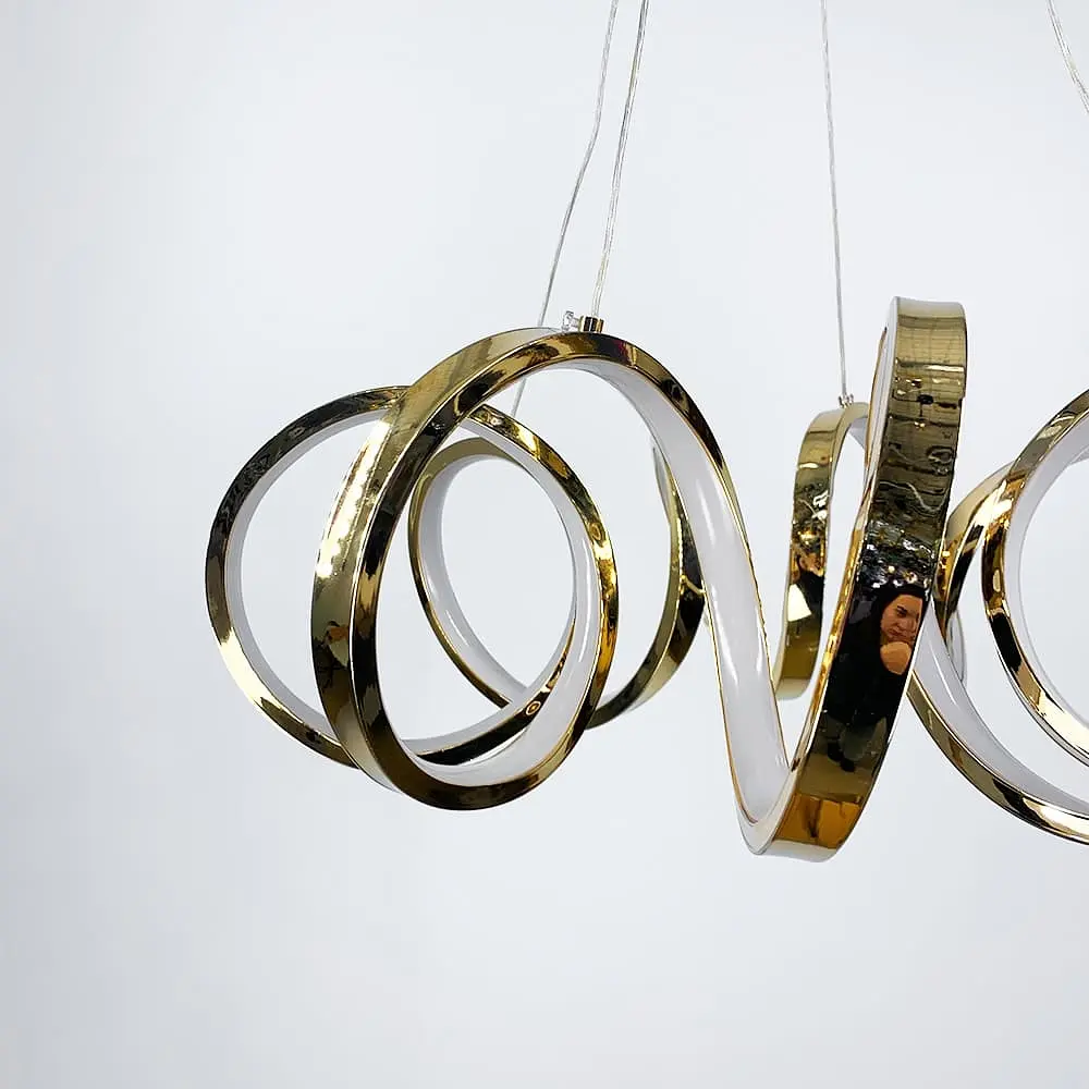 Роскошная золотая люстра MARCELA Ø 50 см Line F | Ст. MJ74-500 TGD - фото 6