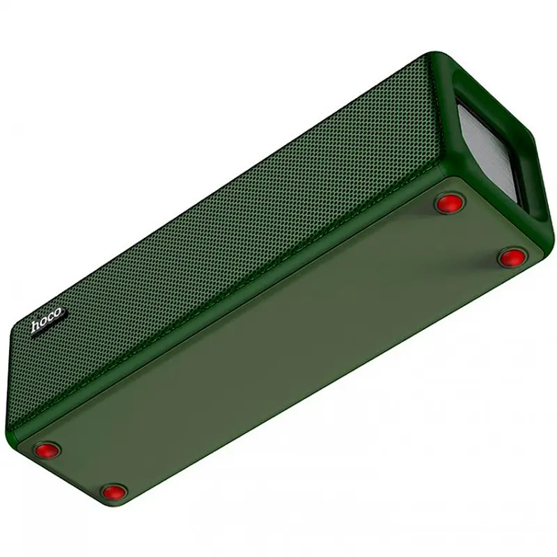 Бездротова Bluetooth-колонка з функцією TWS Hoco HC3 Dark Green - фото 3