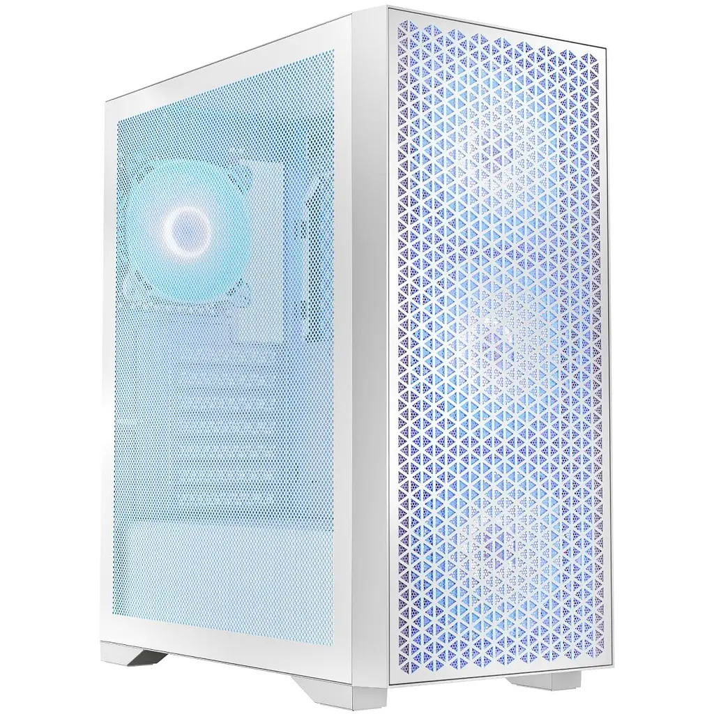 Корпус LogicConcept DART PRO ARGB MIDI WHITE MESH fans 4x120 мм без БЖ ATX (AT-DART-PRO-ARGB-20) - фото 6