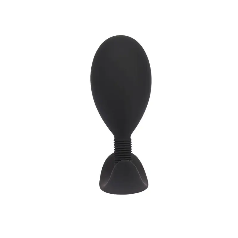 Анальна пробка Black Mont 4 Anal Play Plug L 11.5 см (чорний) - фото 4