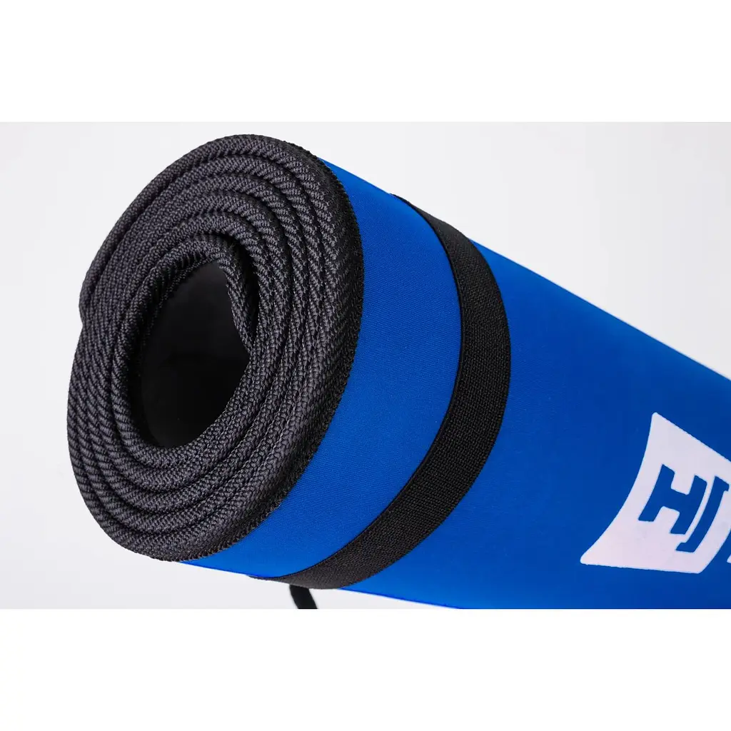 Мат для фітнесу та йоги Hop-Sport HS-2256 синій - фото 6