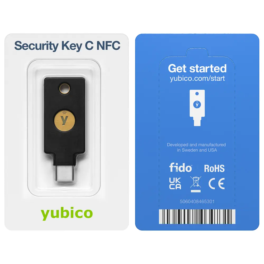 Апаратний ключ Yubico Yubikey Security Key C NFC USB Type-С (1177087) - фото 8
