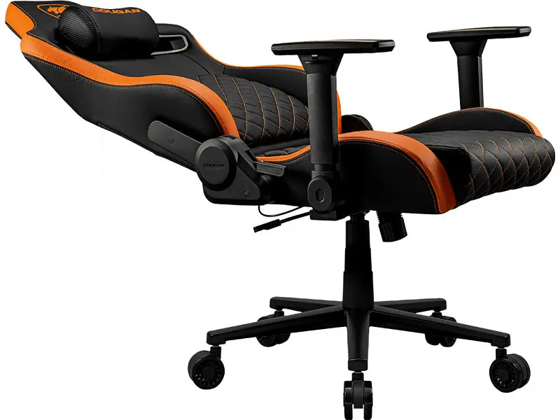 Компьютерное кресло для геймера Cougar Defensor Black/Orange - фото 4