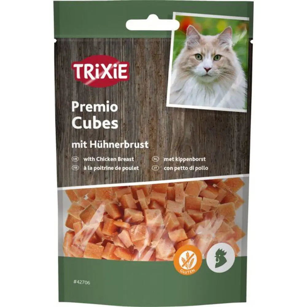 Ласощі для котів Trixie PREMIO Chicken Cubes 50 г (курка) - фото 2