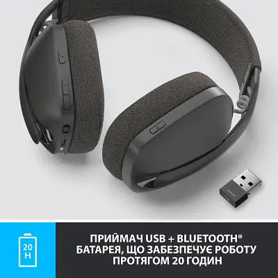 Наушники Logitech Zone Vibe 125 Graphite (981-001126) - фото 4