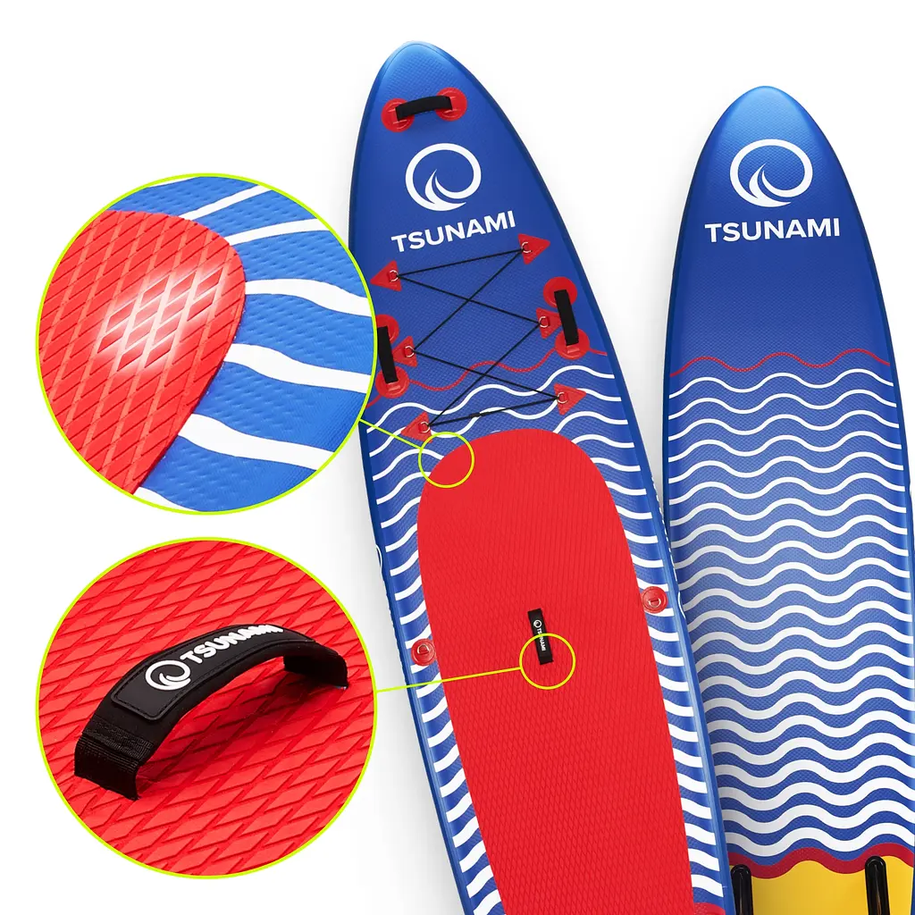 Надувна SUP дошка TSUNAMI 350 см з веслом Wave T04 (P-5907739314239) - фото 9