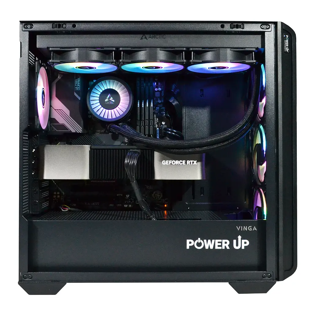 Робоча станція Power Up Desktop #500 Ryzen 9 9950x/128 GB/HDD 6 TB/SSD 4TB/GeForce RTX 4090 24 Gb - фото 2