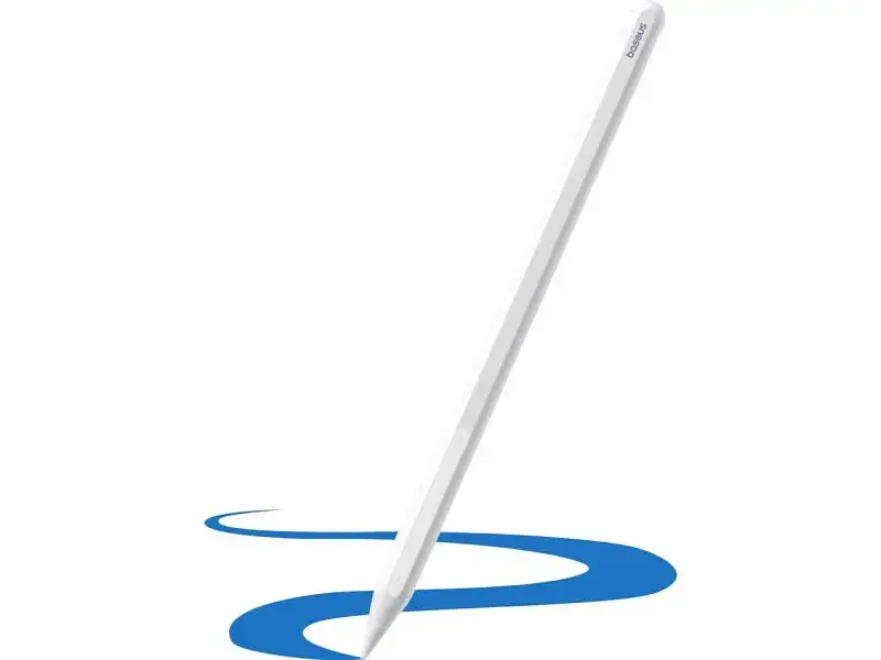 Стилус BASEUS Smooth Writing PS3 Pro 360° Touch Operation Wired Charging Moon White (B0004A01) - фото 2