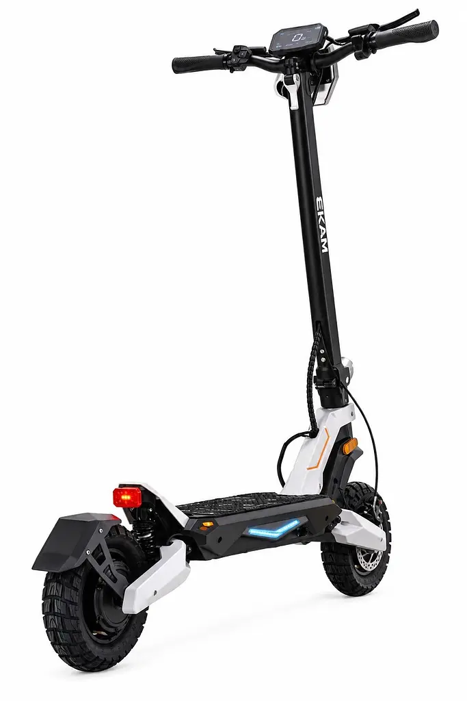 Двомоторний Електросамокат EKAM G2 PRO Dual (2×2000W, 52V, 26Ah) Білий - фото 2