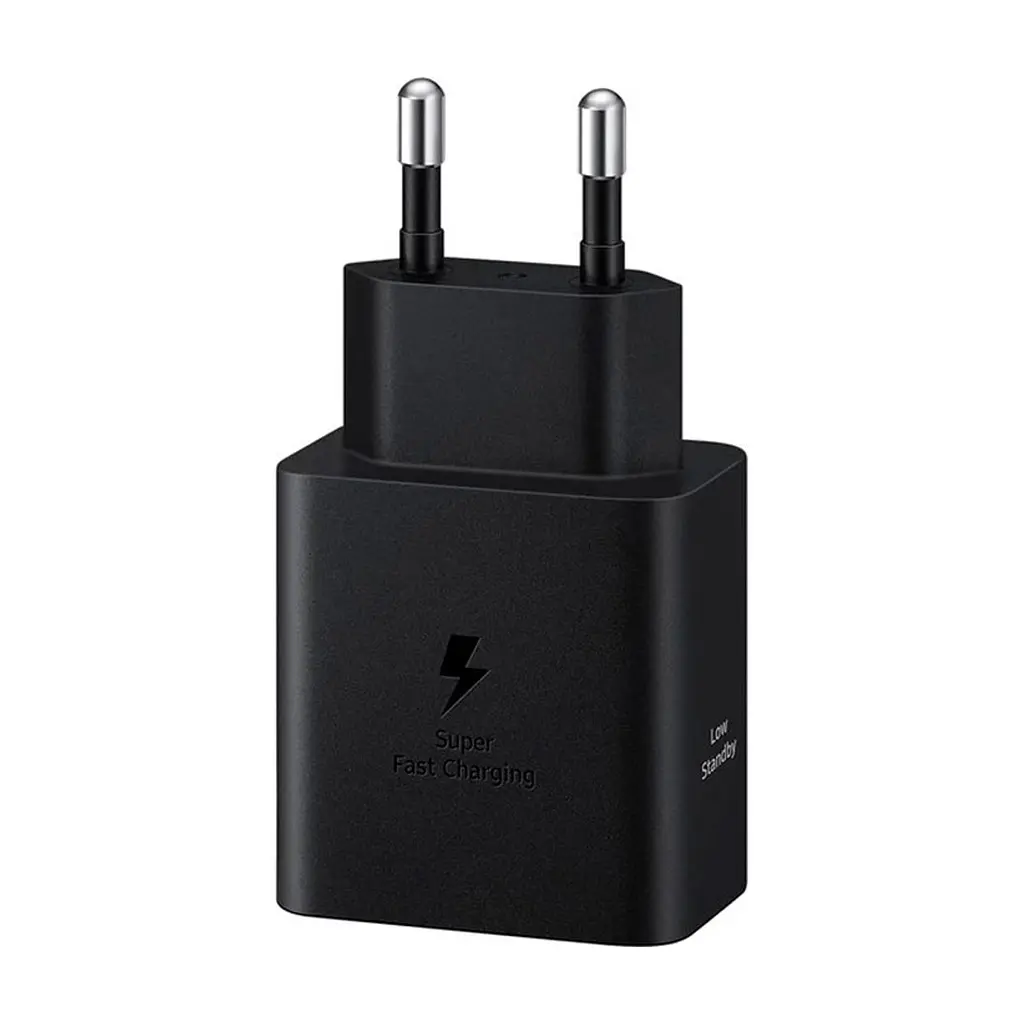 Зарядний пристрій Samsung 45W Compact Power Adapter (w C to C Cable) Black (EP-T4511XBEGEU) - фото 4