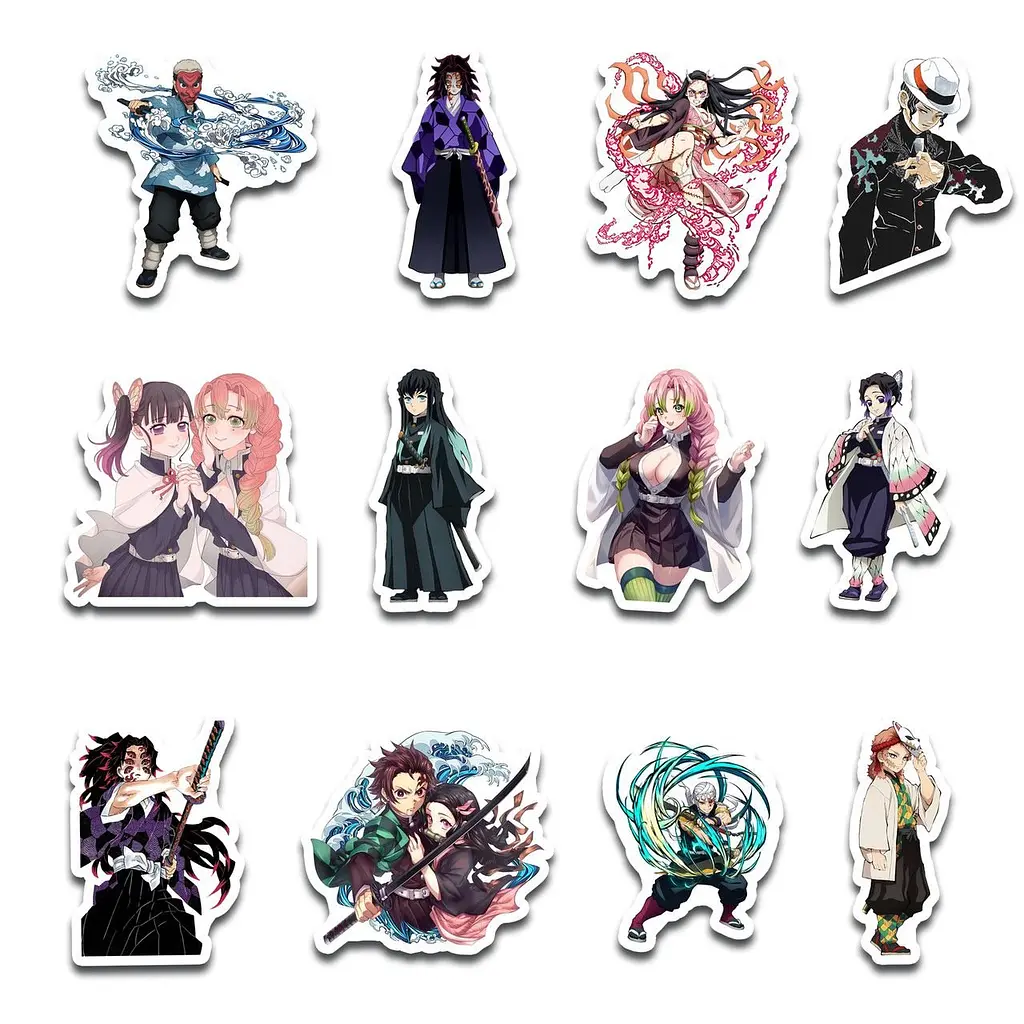 Стикерпак GeekLand Demon Slayer 45 штук (SP GL SD) - фото 4