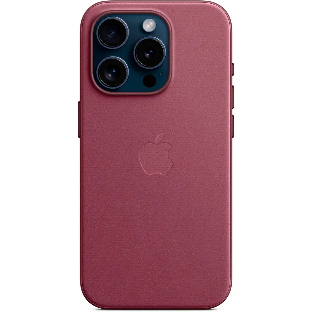Чохол FineWoven Case with MagSafe для Apple iPhone 15 Pro Mulberry AAA [94480] - фото 4