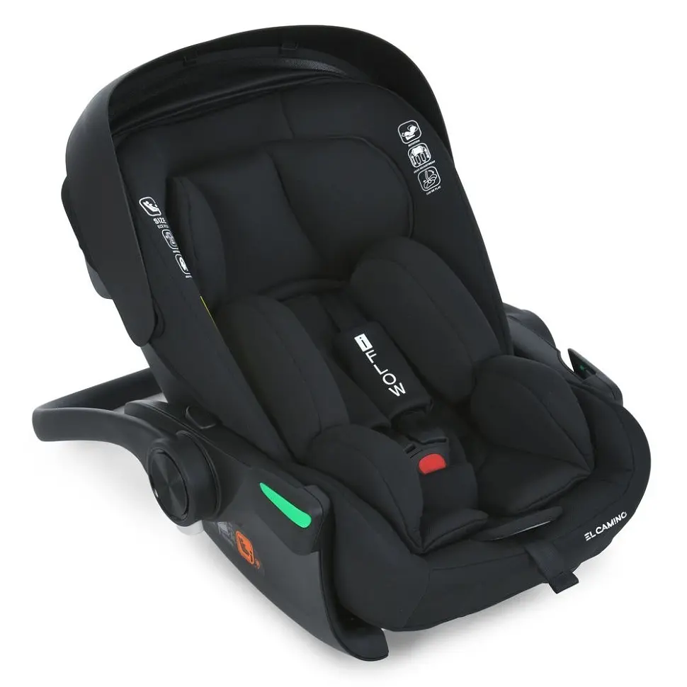 Автокрісло дитяче i-FLOW ME 1198 Black - фото 3