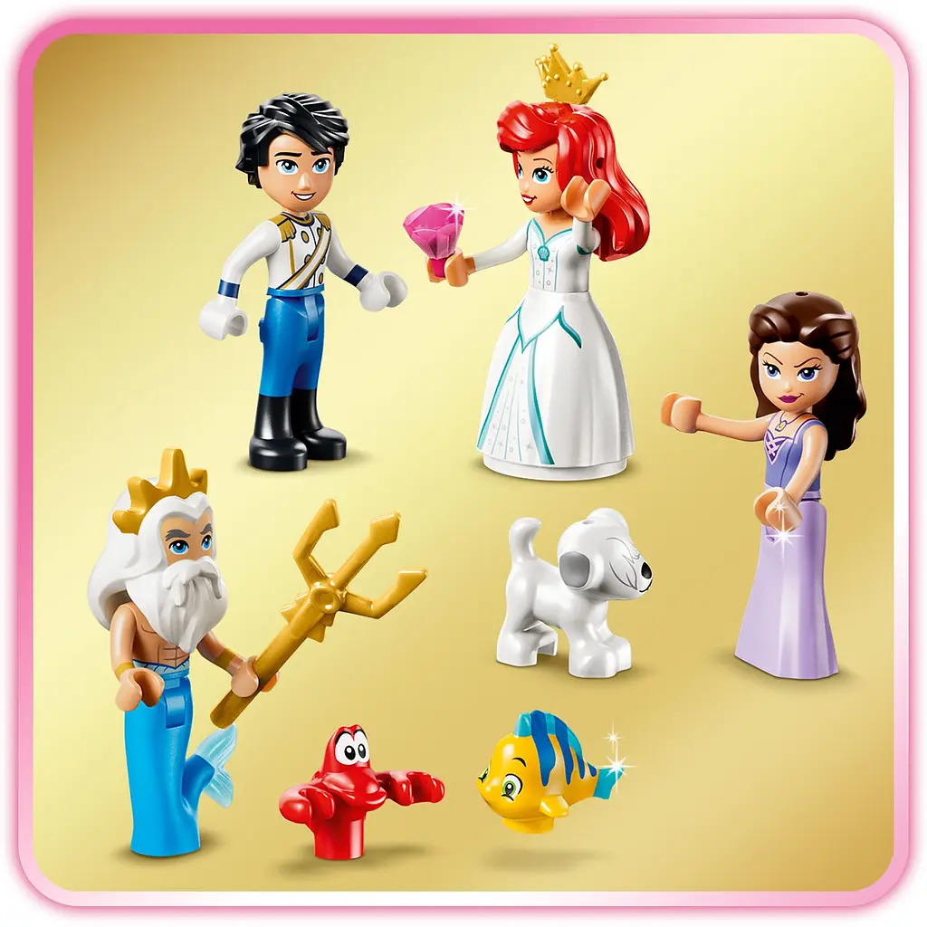 Конструктор LEGO Disney Princess Королівський весільний човен Аріель (43299) - фото 9