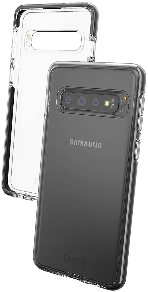 Протиударний чохол Gear4 Piccadilly D3O для Samsung Galaxy S10 (G973) Прозорий