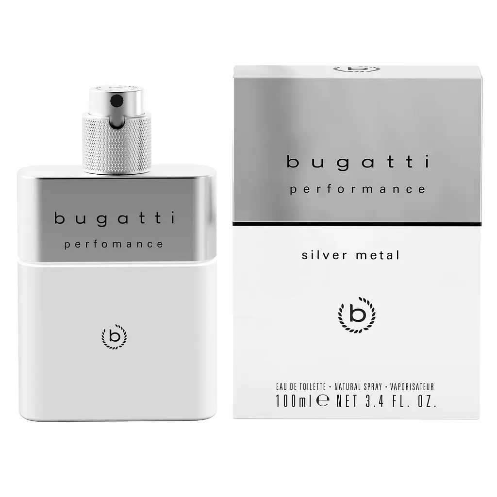 Туалетная вода для мужчин Perfomance Silver Bugatti 100 мл - фото 2