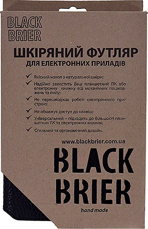 Чехол-книжка black brier Чехол универсальный 7" ПВ7,№14 Черный - фото 2