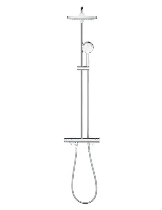 Душевая система с термостатом Grohe Tempesta Cosmopolitan 250 Cube 30412 - фото 2