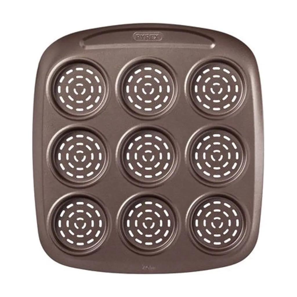 Форма для випікання Pyrex Asimetria мини-pizza 9 ячеек (AS09BZ0) - фото 2