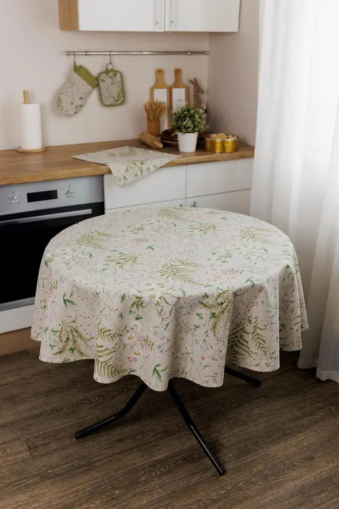 Скатертина на стіл Прованс Herbal 133х133 см (44872) - фото 9