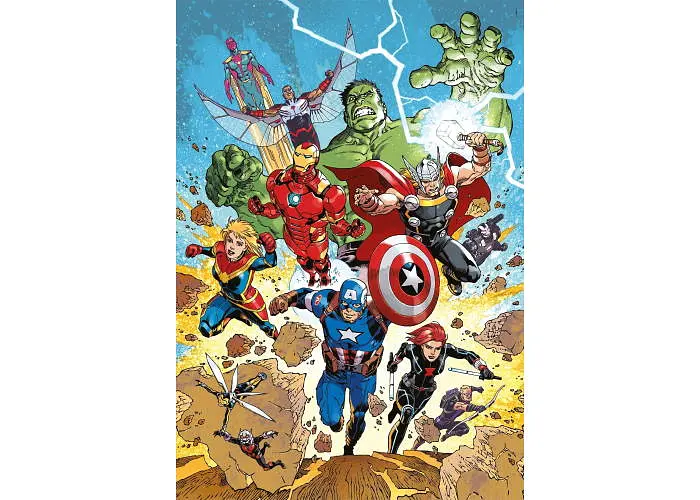 Пазл Clementoni Super: Супергерої, Месники, Marvel (Super - Marvel The Avengers Superhero Puzzle - 300 pcs.), 300 ел. (21728) - фото 2