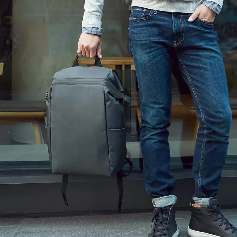 Рюкзак RunMi 90 Points Multitasker Commuter Backpack 15.6 Grey - фото 4