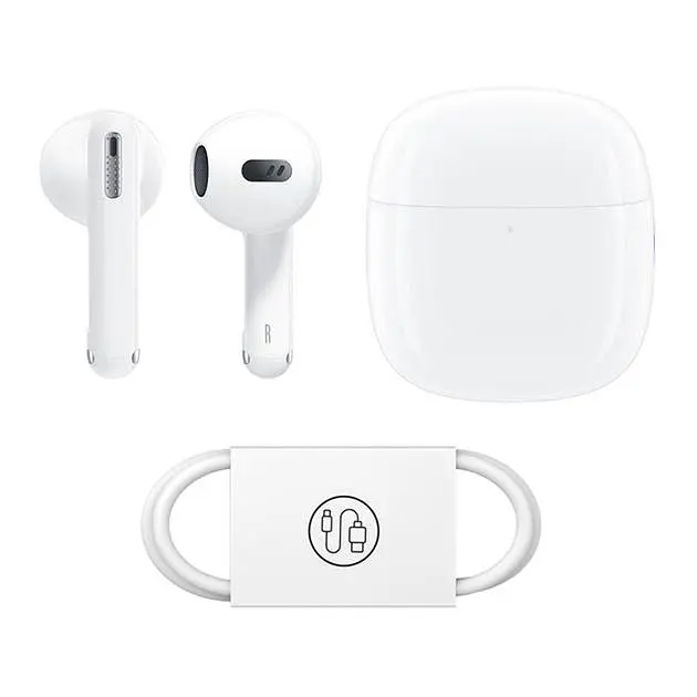 Беспроводные наушники Baseus WX5 CN Bowie True Wireless Earphones, BT5.3, 40mAh, 400mAh, ENC, 6.5h, white - фото 5