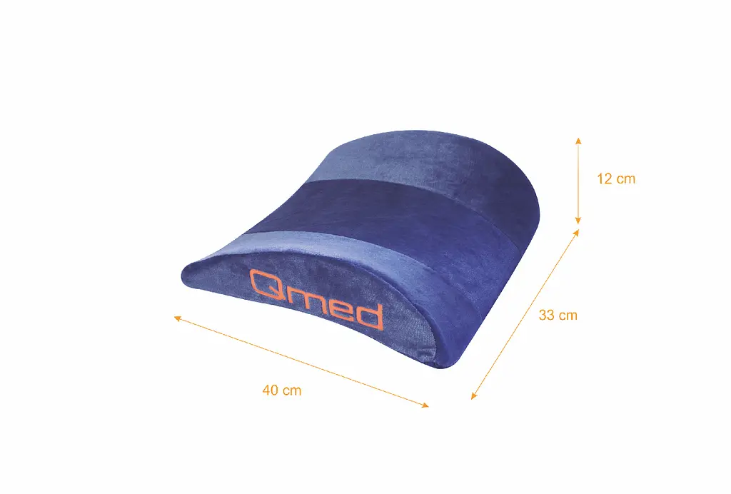 Подушка ортопедична під спину Lumbar Support м'яка Qmed 40x33x12 см med0001392 - фото 4