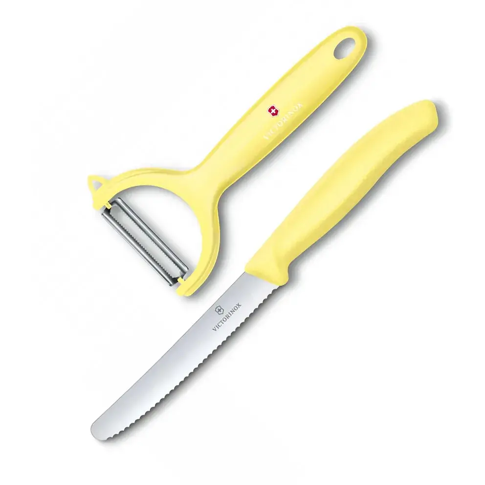 Набір ножів Victorinox SwissClassic Paring Set Tomato and Kiwi Yellow (6.7116.23L82)