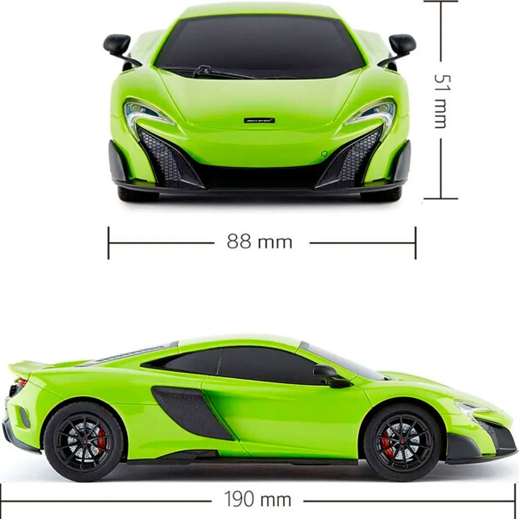 Машинка на радіокеруванні KS Drive McLaren 675LT 1:24 Green (124GMGR) [113018] - фото 5