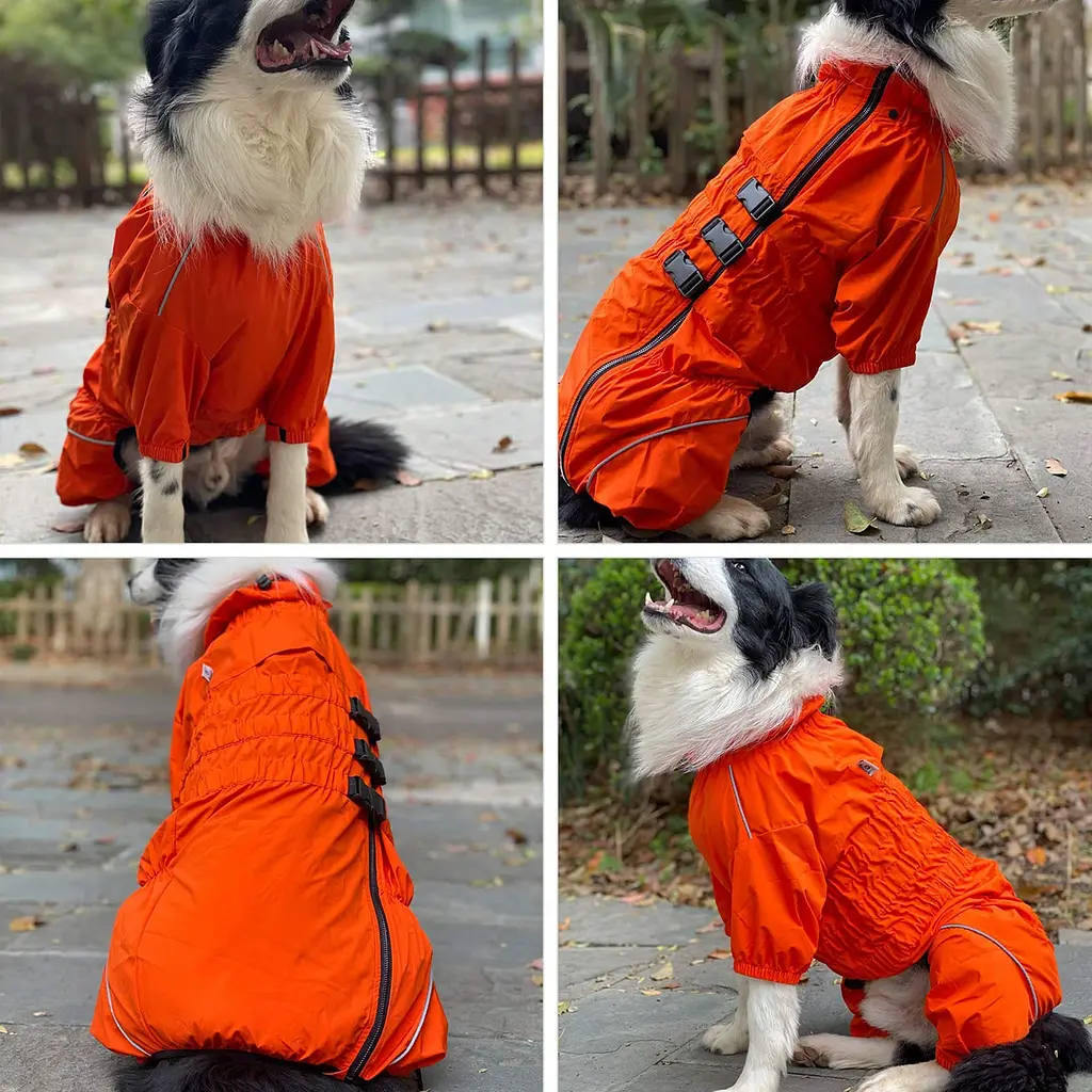 Комбінезон-дощовик для собак Derby Dog Suit Orange 3XL - фото 2
