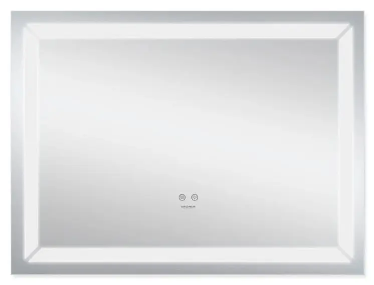 Дзеркало Kroner KRM Spiegel HR1 - 8060 з LED-підсвічуванням та антизапітнінням (CV030030) - фото 3
