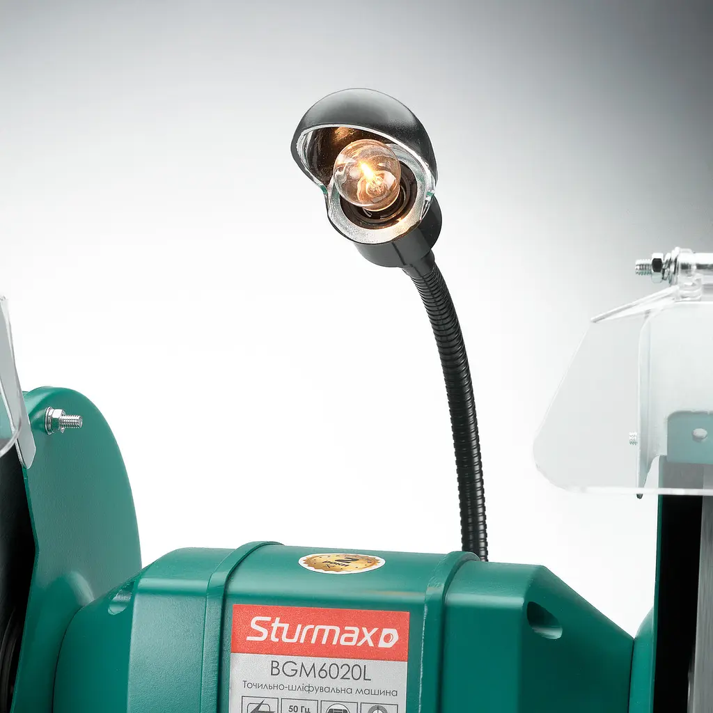 Точильний верстат Sturmax BGM6020L - фото 4