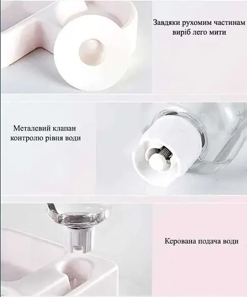 Автоматическая кормушка и поилка для домашних животных, миска для медленного кормления - фото 6