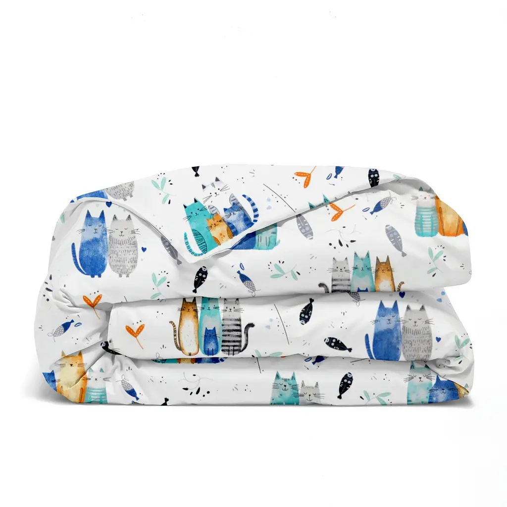 Дитяча постільна білизна в ліжечко HAPPY CATS CS2 COSAS (4822052452653) - фото 3
