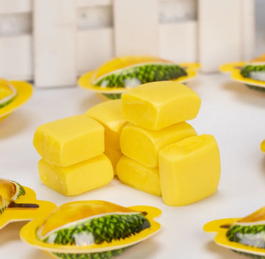 Жувальні цукерки 3D Durian Candy Toffee Fudge 204г - фото 4