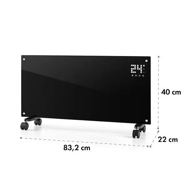 Конвекторный обогреватель Klarstein Bornholm Smart WiFi 2000 Вт (10034391) - фото 8