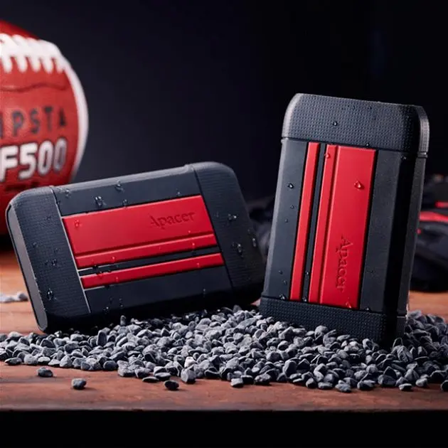 Внешний жесткий диск Apacer AC633 2 TB Power Red X Tough Black [AP2TBAC633R-1] [70261] - фото 4