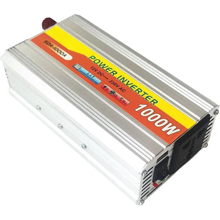 Преобразователь напряжения 1000 Вт XPRO 12 В на 220 В (MER-15279_967) - фото 2