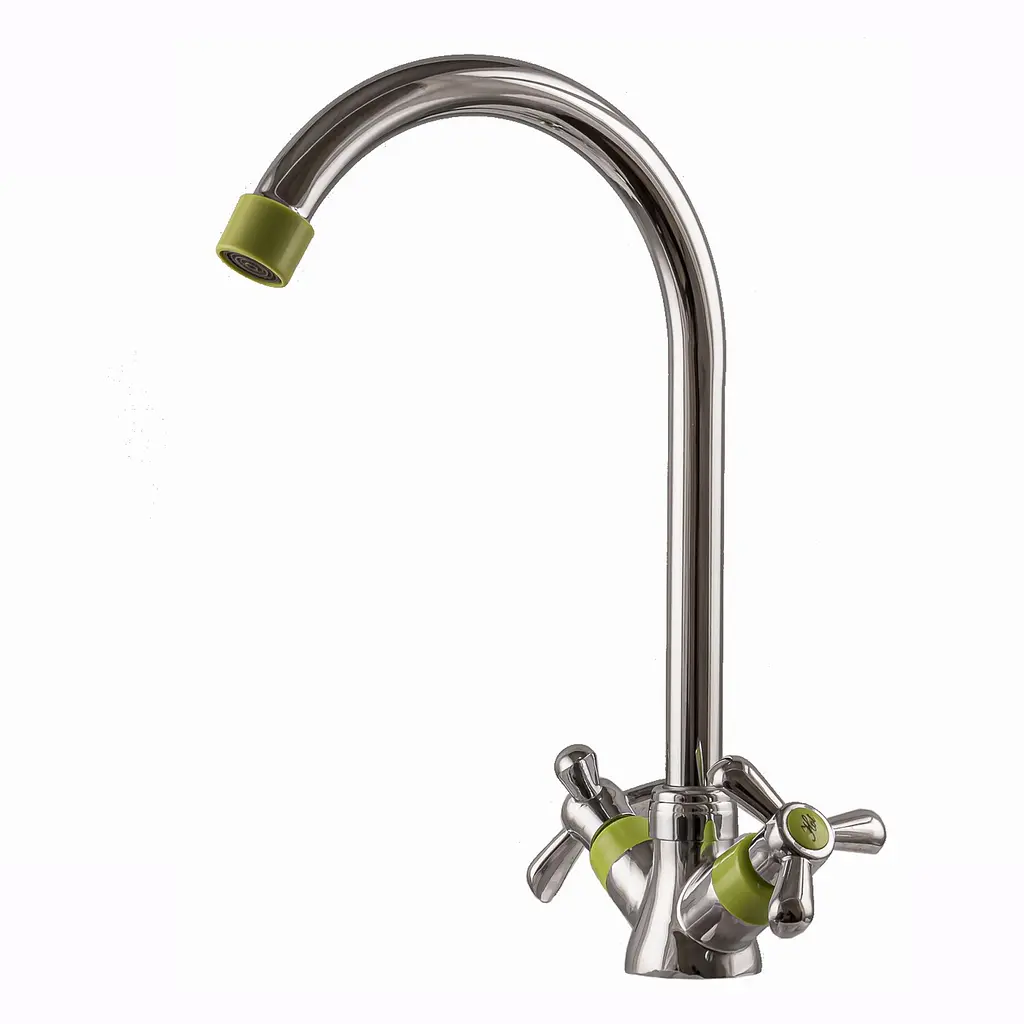 Змішувач для кухні Domino DK-H1-2N-GREEN (11731) - фото 8